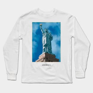 AMERICA ART Long Sleeve T-Shirt